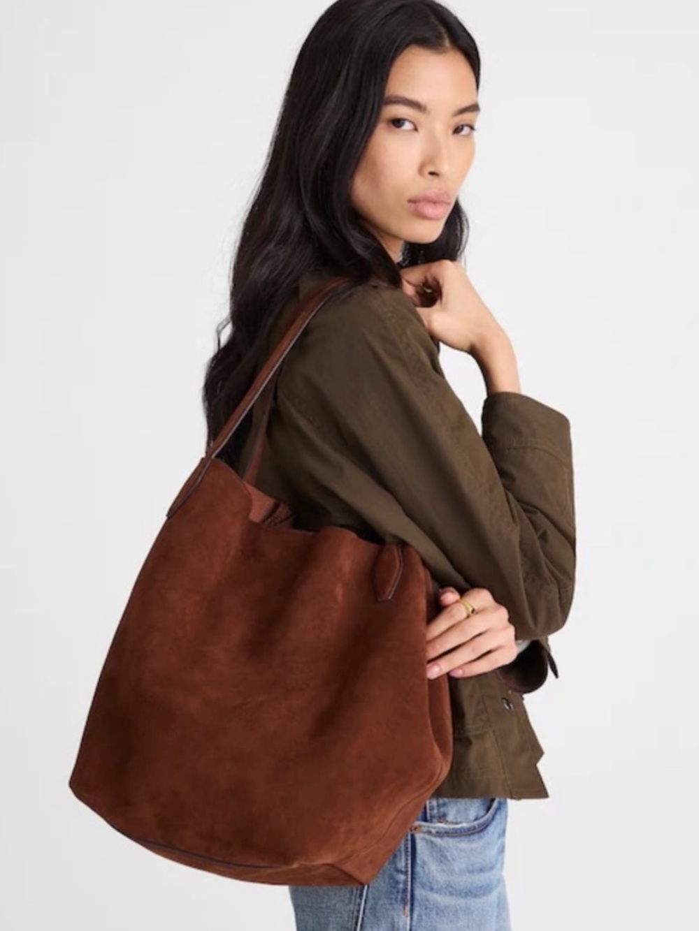 Madewell suede bag